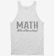 Math Cool Kids white Tank