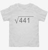 Math Nerd Gift Square Root 21st Birthday Toddler Shirt 666x695.jpg?v=1700383741