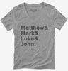 Matthew And Mark And Luke And John Womens Vneck