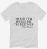 Men Of Few Words Are The Best Men William Shakespeare Womens Vneck Shirt 666x695.jpg?v=1700541090