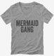 Mermaid Gang  Womens V-Neck Tee