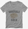 Minerals Rock Collectors Funny Womens Vneck