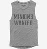 Minions Wanted Womens Muscle Tank Top 666x695.jpg?v=1700627560