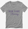 Mom Game Strong Womens Vneck