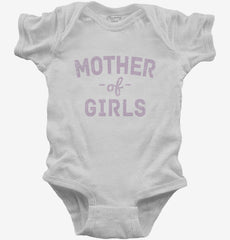 Mom Of Girls Baby Bodysuit