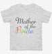 Mother Of The Bride Lesbian Rainbow  Toddler Tee