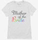 Mother Of The Bride Lesbian Rainbow  Womens