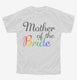 Mother Of The Bride Lesbian Rainbow  Youth Tee