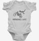 Motocross Life white Infant Bodysuit