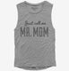 Mr Mom Funny Dad  Womens Muscle Tank