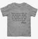 Music Gives Soul To The Universe Plato Quote  Toddler Tee