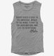 Music Gives Soul To The Universe Plato Quote  Womens Muscle Tank