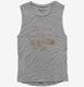 My Farts Smell Like Roses grey Womens Muscle Tank