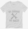 My Garage My Rules Womens Vneck Shirt 666x695.jpg?v=1700540336