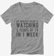 My Greatest Talent Is Watching 5 Years Of Tv In 1 Week  Womens V-Neck Tee
