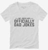 My Jokes Are Officially Dad Jokes Womens Vneck Shirt 666x695.jpg?v=1700326608