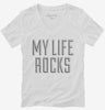 My Life Rocks Womens Vneck Shirt 666x695.jpg?v=1700490169
