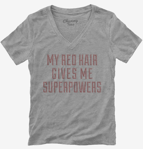 My Red Hair Gives Me Superpowers T-Shirt