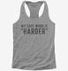 My Safe Word Is Harder  Womens Racerback Tank