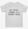 My Spirit Animal Is A Hermit Crab Toddler Shirt D507c997-cdf8-4b8c-bb1b-38c9cb2c2940 666x695.jpg?v=1700599156