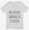 My Spirit Animal Is A Sloth Womens Vneck Shirt 666x695.jpg?v=1700540048