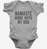 Namaste Home With My Dog Baby Bodysuit 666x695.jpg?v=1700410690