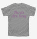 Nerds Are Sexy grey Youth Tee