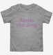 Nerds Are Sexy grey Toddler Tee