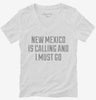New Mexico Is Calling And I Must Go Womens Vneck Shirt 666x695.jpg?v=1700510748