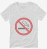 No Smoking Womens Vneck Shirt 666x695.jpg?v=1700410508