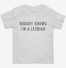 Nobody Knows Im A Lesbian Toddler Shirt 25e4e98e-3caa-492e-9169-4b312818f37c 666x695.jpg?v=1700598578