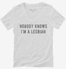 Nobody Knows Im A Lesbian Womens Vneck Shirt 6f1c0894-3024-499d-b36a-d83fa53a30ed 666x695.jpg?v=1700598578