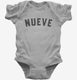 Nueve 9th Birthday  Infant Bodysuit