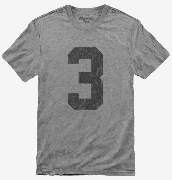 Number 3 Monogram T-Shirt