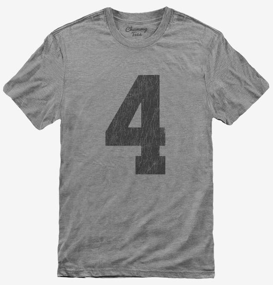 Number 4 Monogram T-Shirt