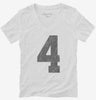 Number 4 Monogram Womens Vneck Shirt 666x695.jpg?v=1700361686