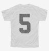 Number 5 Monogram Youth