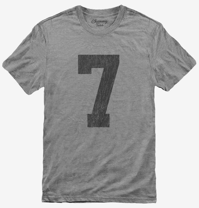 Number 7 Monogram T-Shirt