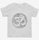 OM Symbol Yoga white Toddler Tee