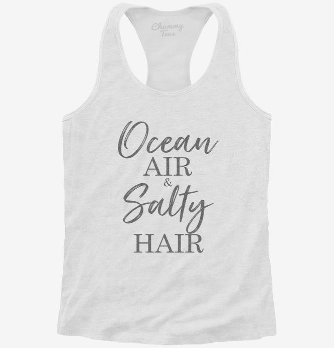 Ocean Air Salty Hair Funny Beach T-Shirt
