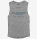 Oh Whale  Womens Muscle Tank