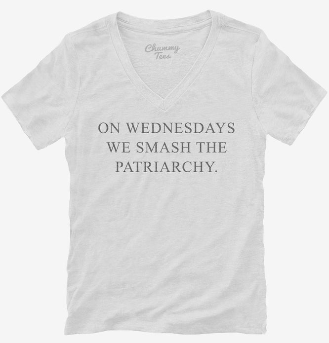 On Wednesdays We Smash The Patriarchy Feminist T-Shirt
