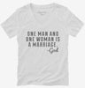 One Man And Woman Is A Marriage Womens Vneck Shirt 666x695.jpg?v=1700538839