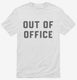 Out Of Office white Mens