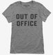 Out Of Office grey Womens