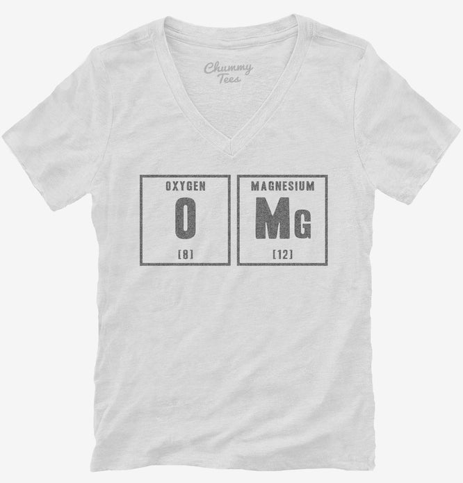 Oxygen and Magnesium OMG Periodic Table Science Funny Chemistry T-Shirt ...