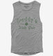 Paddy's Pub St. Patrick's Day Drinking grey Womens Muscle Tank