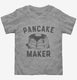 Pancake Maker grey Toddler Tee