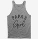 Papa's Girl grey Tank