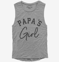 Papa's Girl Womens Muscle Tank